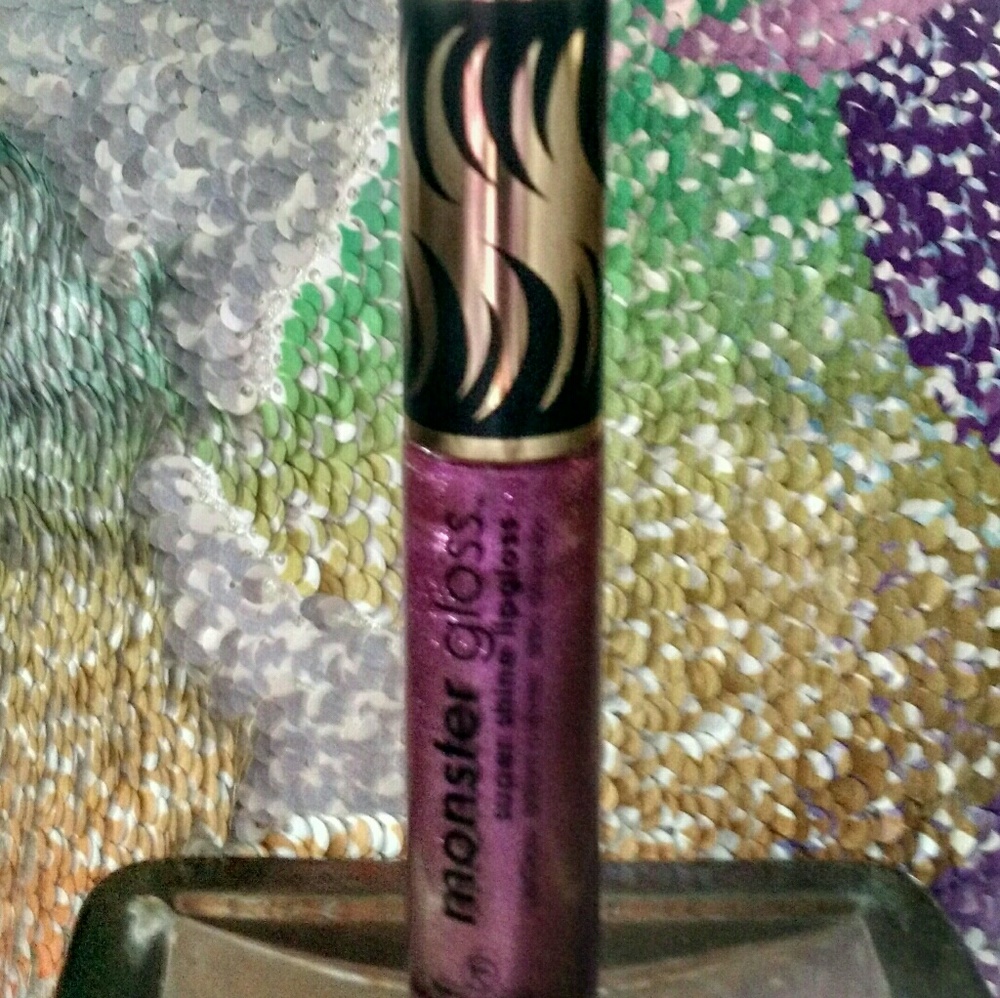 Monster lip gloss Raspberry sparkle